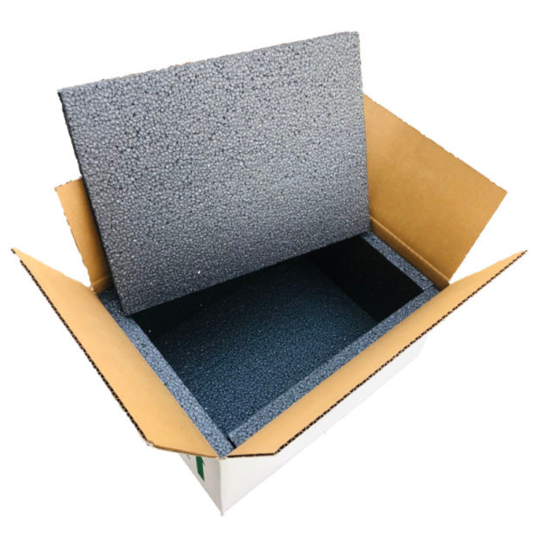 Live Animal Carbon Insulated Shipping Boxes 15x11x7 - 12 pack Shipping ReptiChip LLC