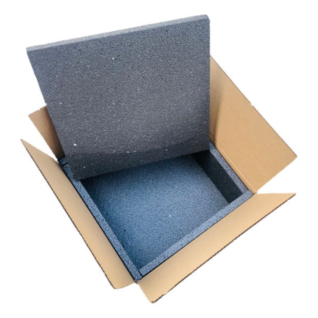 Live Animal Carbon Insulated Shipping Boxes 16x16x8 - 10 pack Shipping ReptiChip LLC