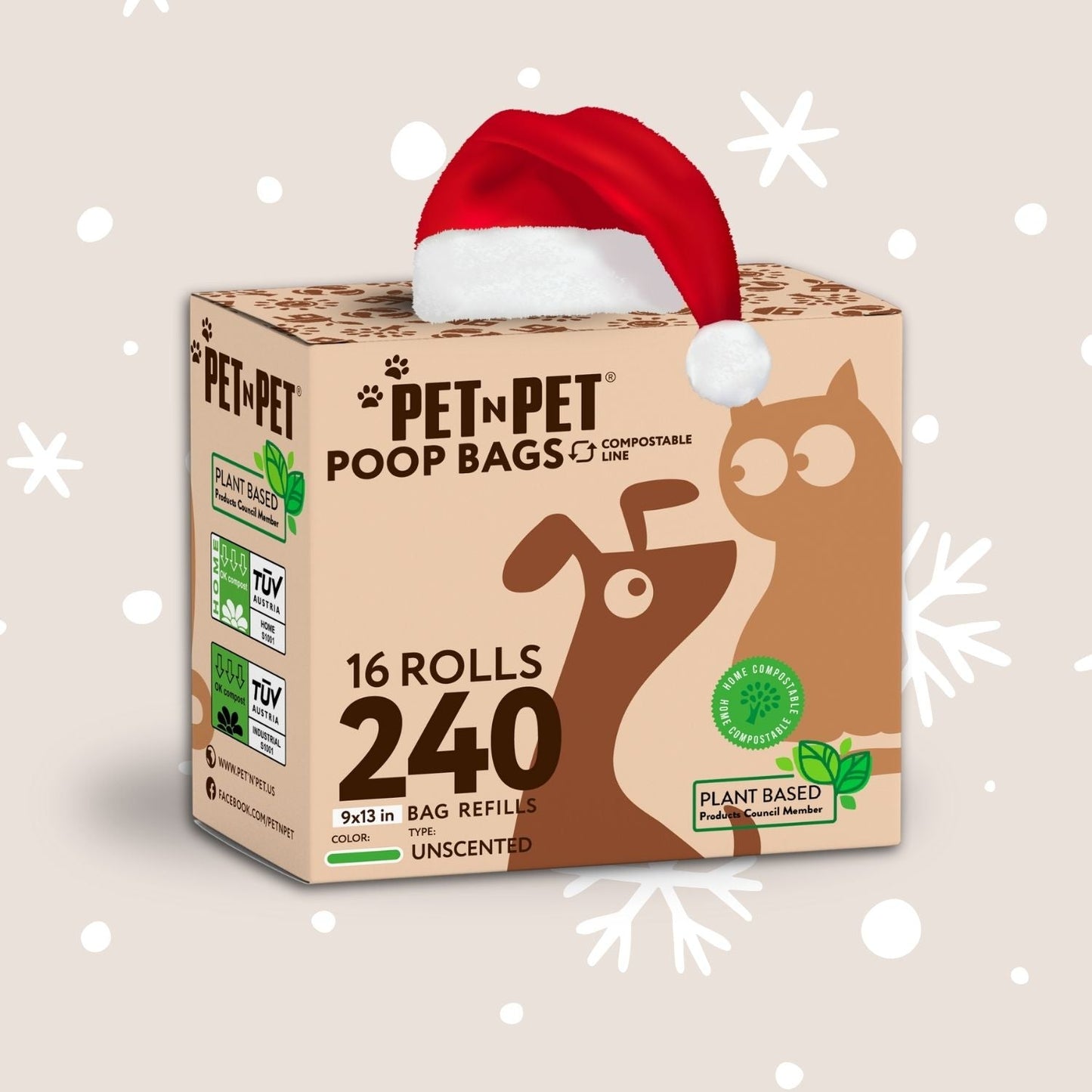 Plant-based Dog Poop Bags Pet Waste Bags Pet N Pet ®