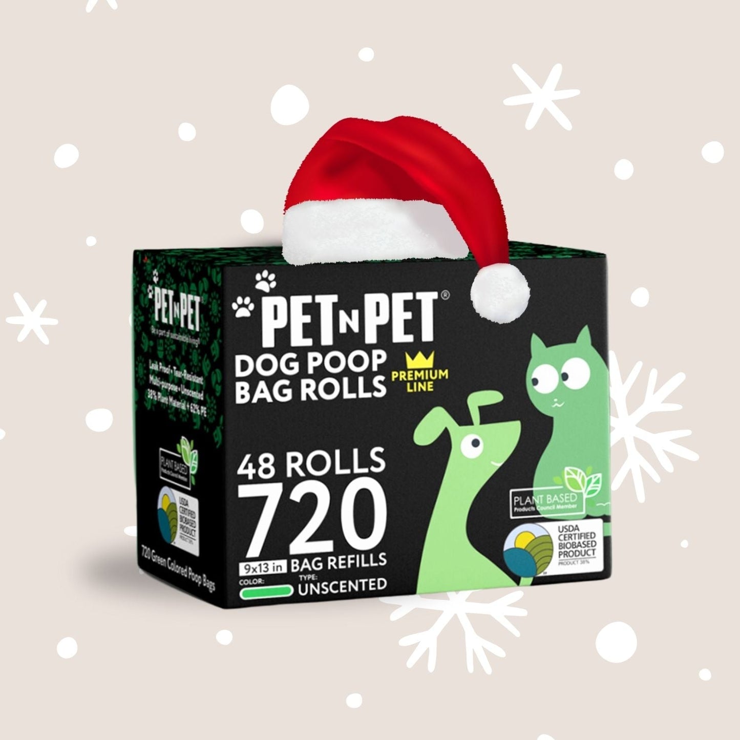 Premium Poop Bags with Dispenser Pet Waste Bags Pet N Pet ®