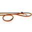 Comfort Microfiber Round Dog Lead Orange Dog Leashes Dogline