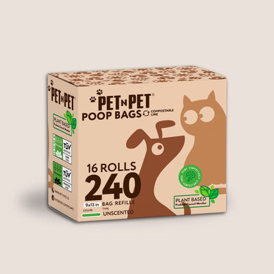 Plant-based Dog Poop Bags Pet Waste Bags Pet N Pet ®