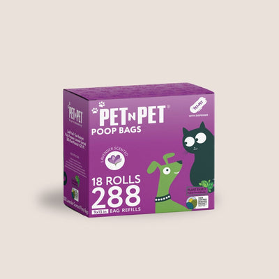 Premium Lavender-Scented Poop Bags Pet Waste Bags Pet N Pet ®