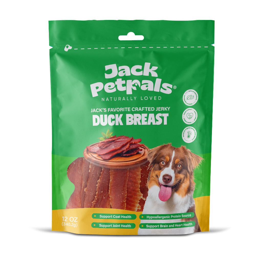 Jack PetPals Handcrafted Jerky Duck Breast Dog Treats (12oz) Dog Treats American Pet Supplies