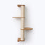 Wall Mounted Cat Climbing Pole - Sisal Cat Scratcher Catastrophic Creations