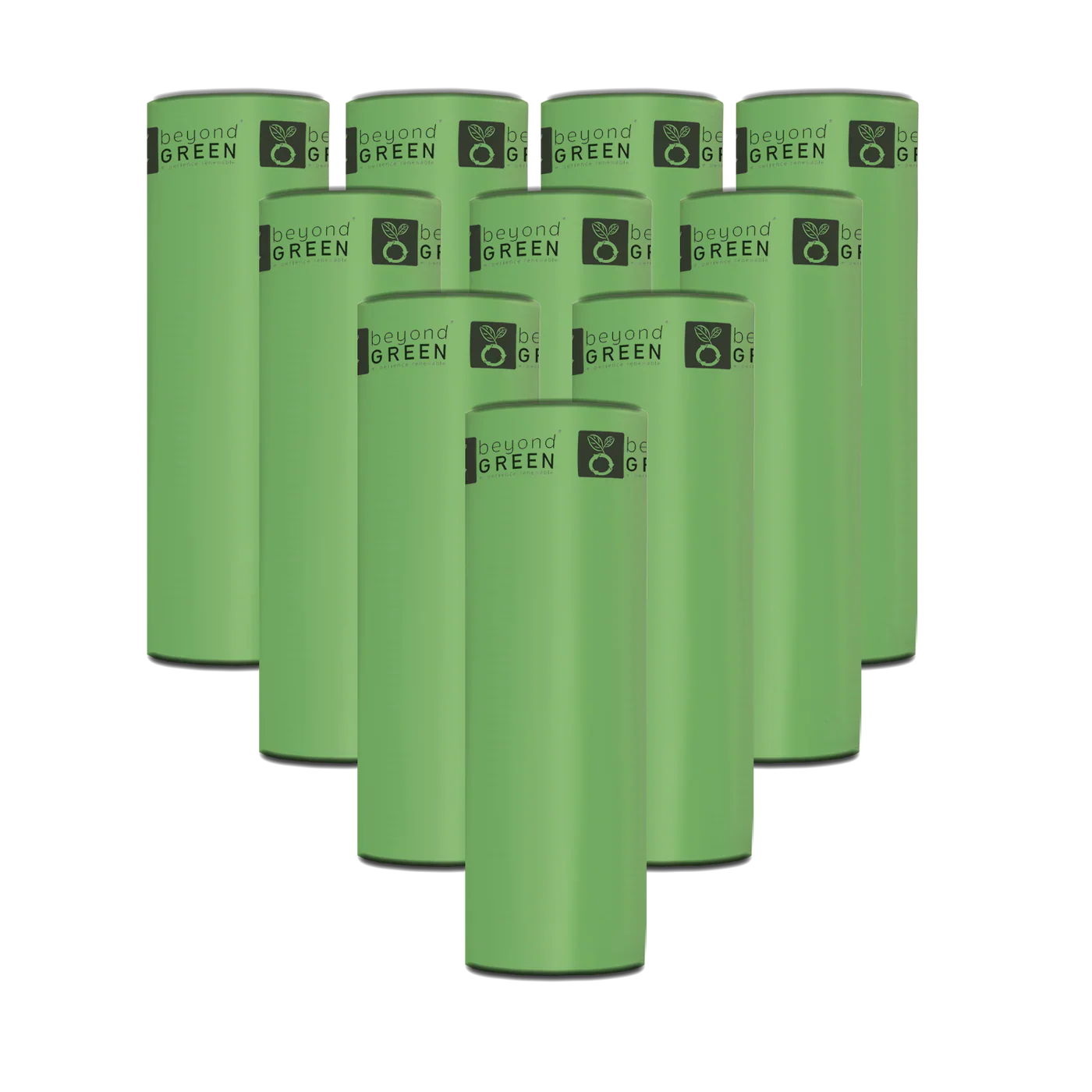 beyondGREEN Dog Waste Bags – Grab & Go Bulk Pack – 200 Bags on Roll with Core - Made in USA, Leak-Resistant, Folded Rolls 10 Rolls - 2000 Bags Dog Waste Bags beyondGREEN biotech™