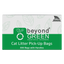 beyondGREEN Cat Litter Bags with Handles – Made in USA, Leak-Resistant & Easy-Tie Standard Green 300 Cat Litter Bags beyondGREEN biotech™