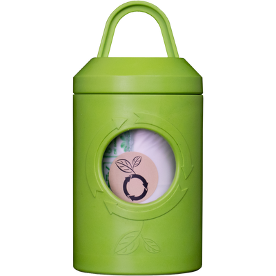 beyondGREEN Dog Poop Bag Leash Dispenser – Clip-On Holder Fits Standard Rolls – Durable & Portable Industrial Compostable Dispenser Poop Bag Dispenser beyondGREEN biotech™