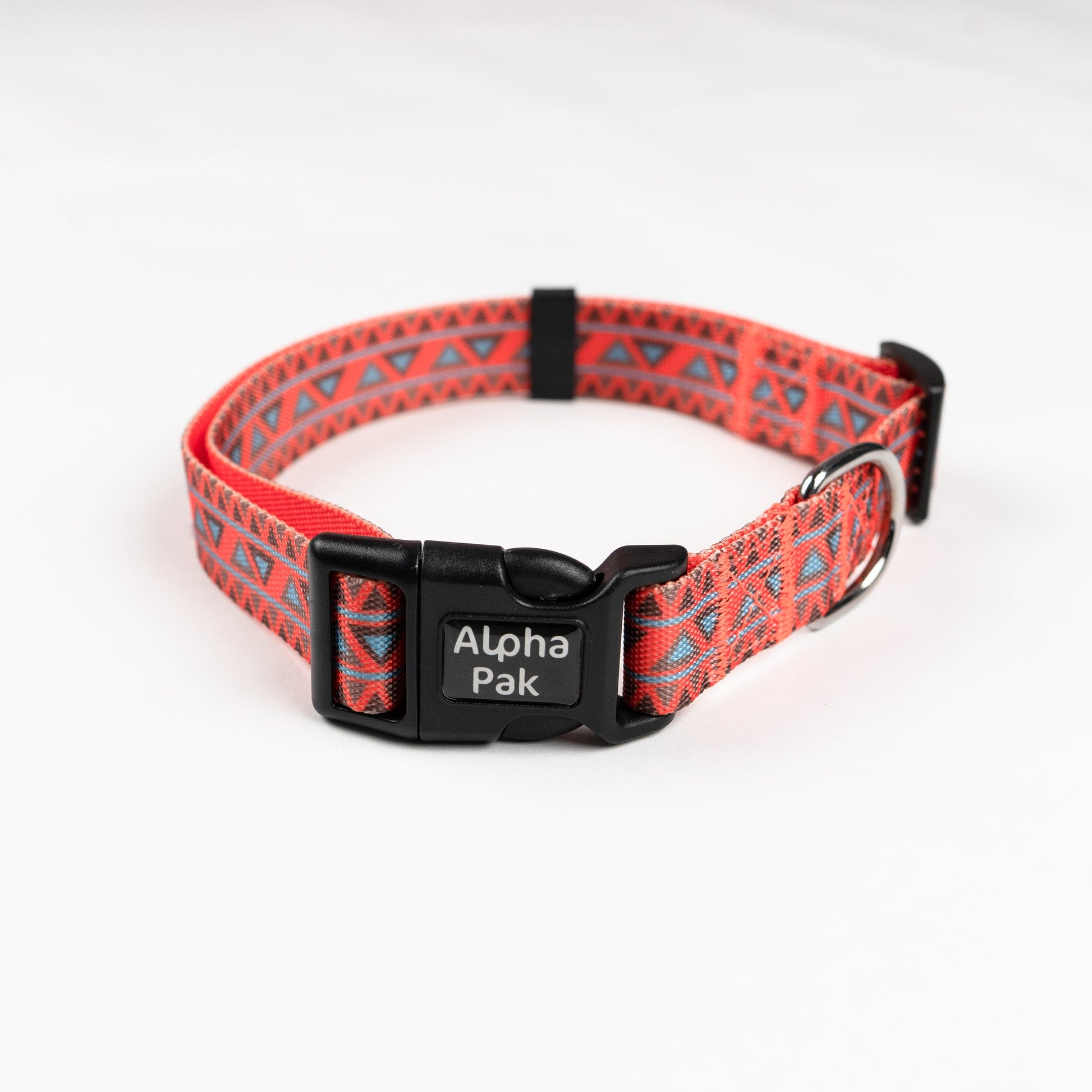Everyday Adventure Dog Collar Natchez Orange Dog Collar Alpha Pak