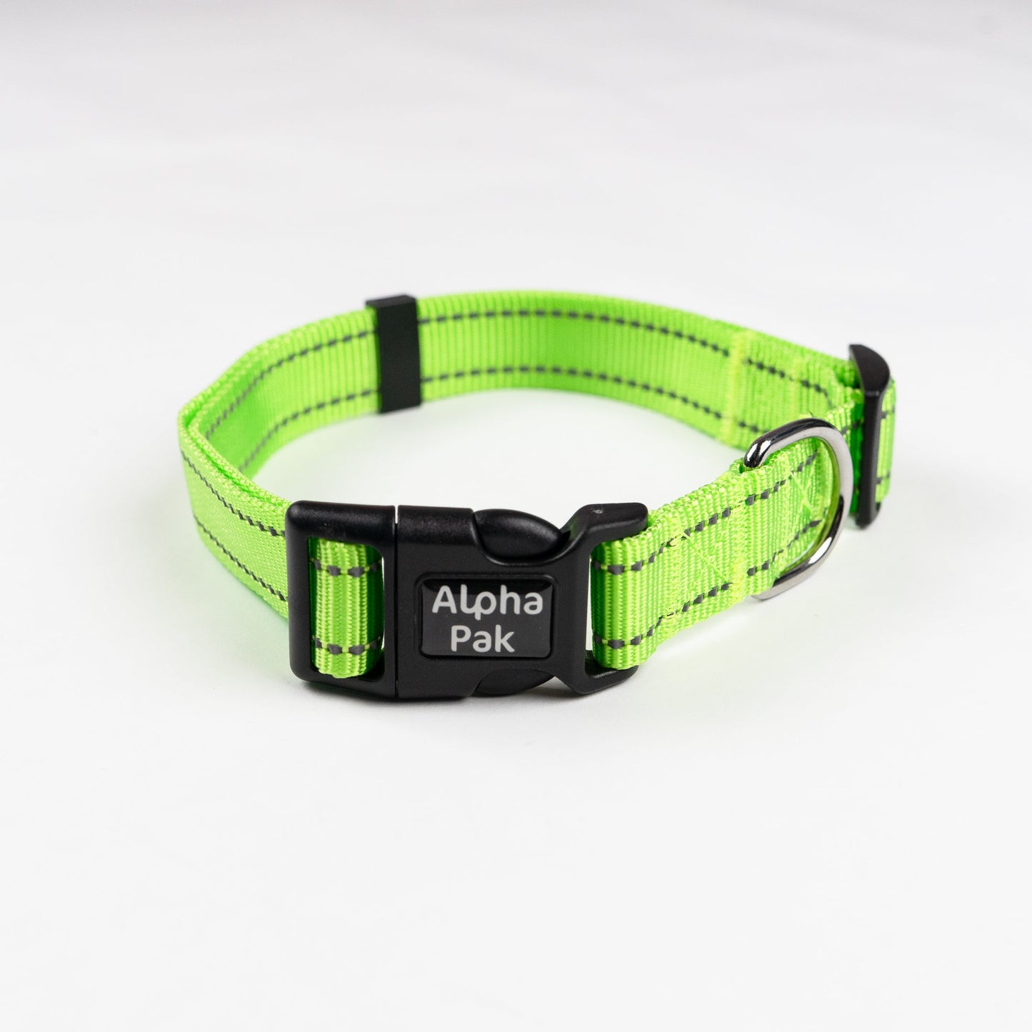 Everyday Adventure Dog Collar Kiwi Green Dog Collar Alpha Pak