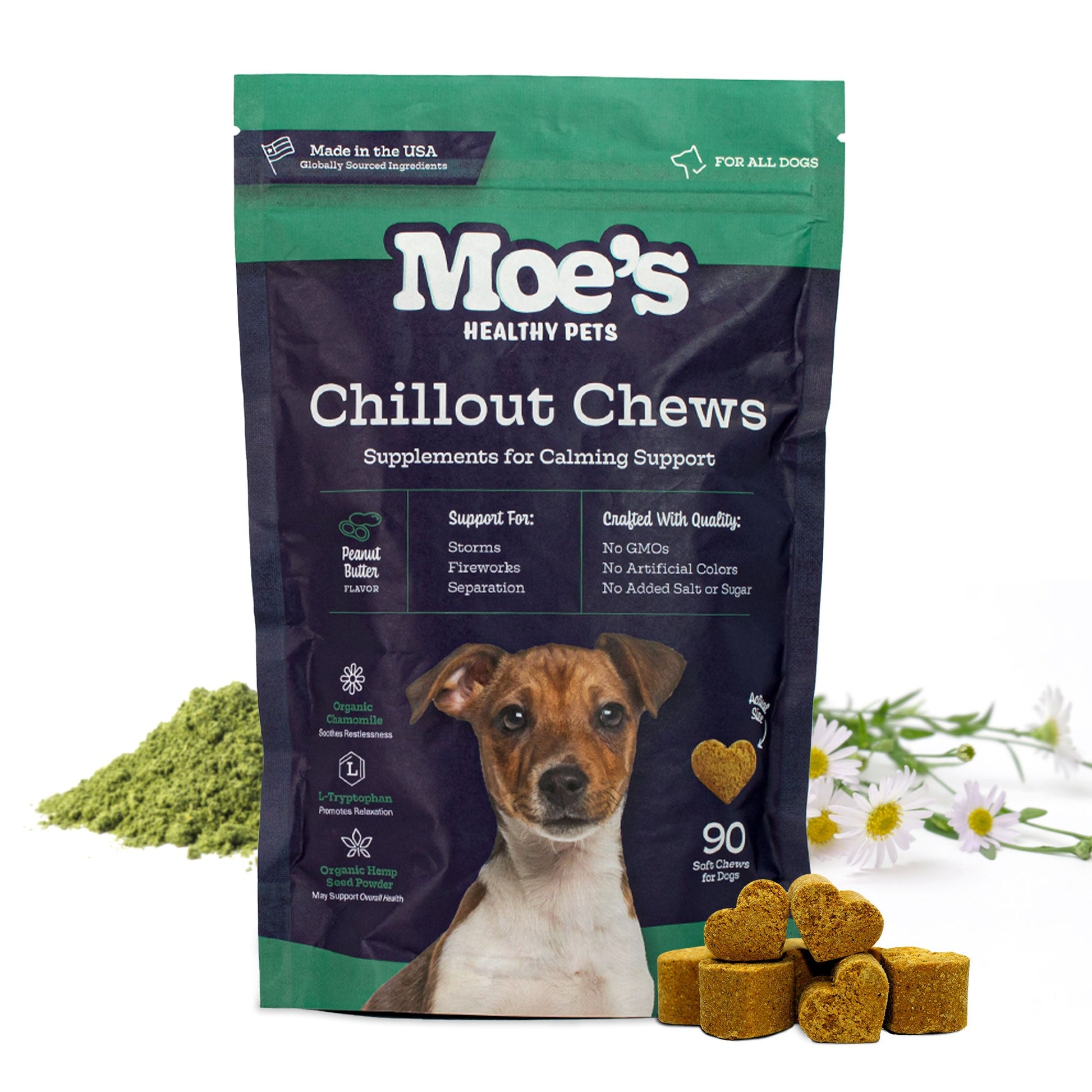 Chillout Chews Moe's Healthy Pets