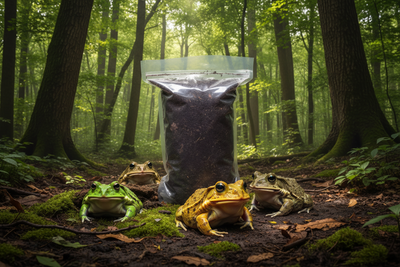 Tropical Bioactive Substrate - Frogs, Reptiles, and more! Shield Wall Exotics