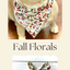 Floral Dog Bandana Dog Bandana Happy Tails Outfitters