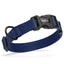 Nylon Flat Dog Collar Navy Blue Dog Collars Dogline