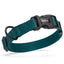 Nylon Flat Dog Collar Dark Teal Dog Collars Dogline
