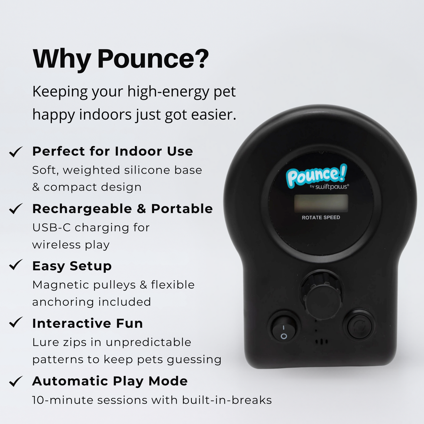 Pounce! Kit Enrichment Product SwiftPaws