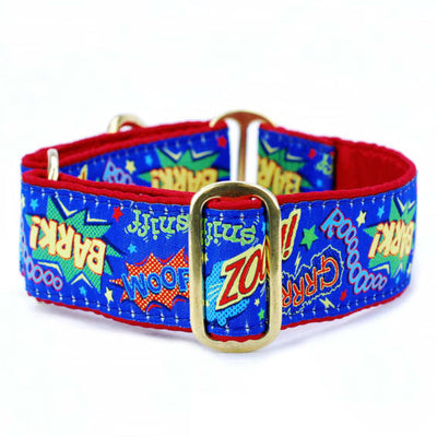 Super Dog! – Exclusive Martingale Dog Collar 2 Hounds Design