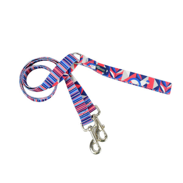 Rocky Double Connection Leash – EarthStyle Standard Training Leash 2 Hounds Design