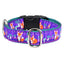 1″ Nocturnal – Fox and Mushroom Essential Martingale Dog Collar 2 Hounds Design