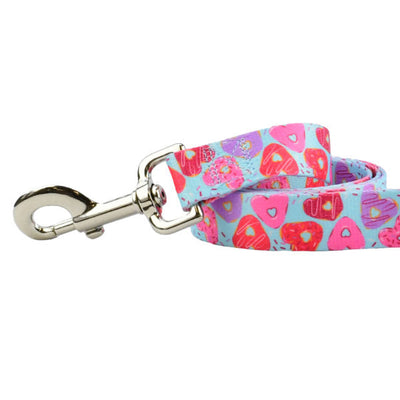 Sweet Sprinkles Heart Donut Dog Leash – EarthStyle 2 Hounds Design