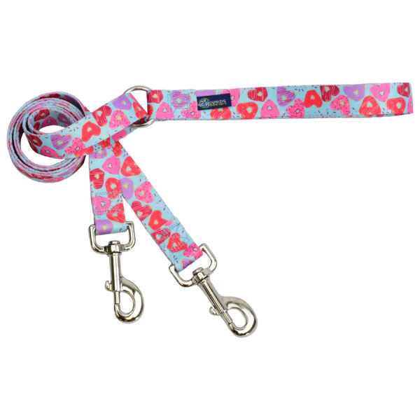 Sweet Sprinkles Double Connection Leash – EarthStyle Standard Training Leash 2 Hounds Design