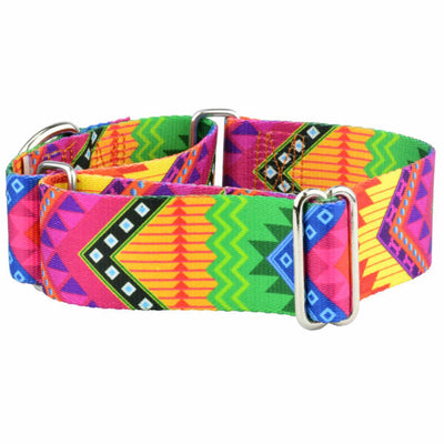 BFF (Best Friends Forever) Martingale Dog Collar – EarthStyle 1.5 inch 2 Hounds Design