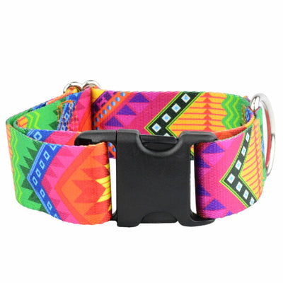 BFF (Best Friends Forever) Dog Collar – EarthStyle 1.5 inch 2 Hounds Design
