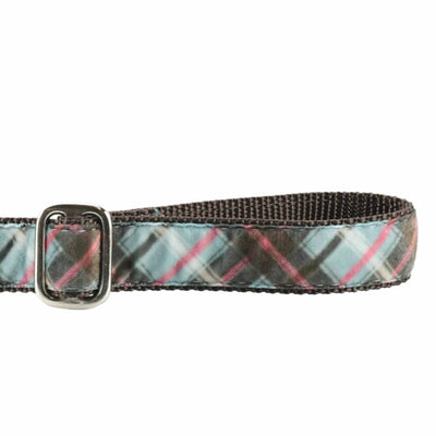 Jane’s Shirt Winter Plaid Velvet Dog Leash 2 Hounds Design