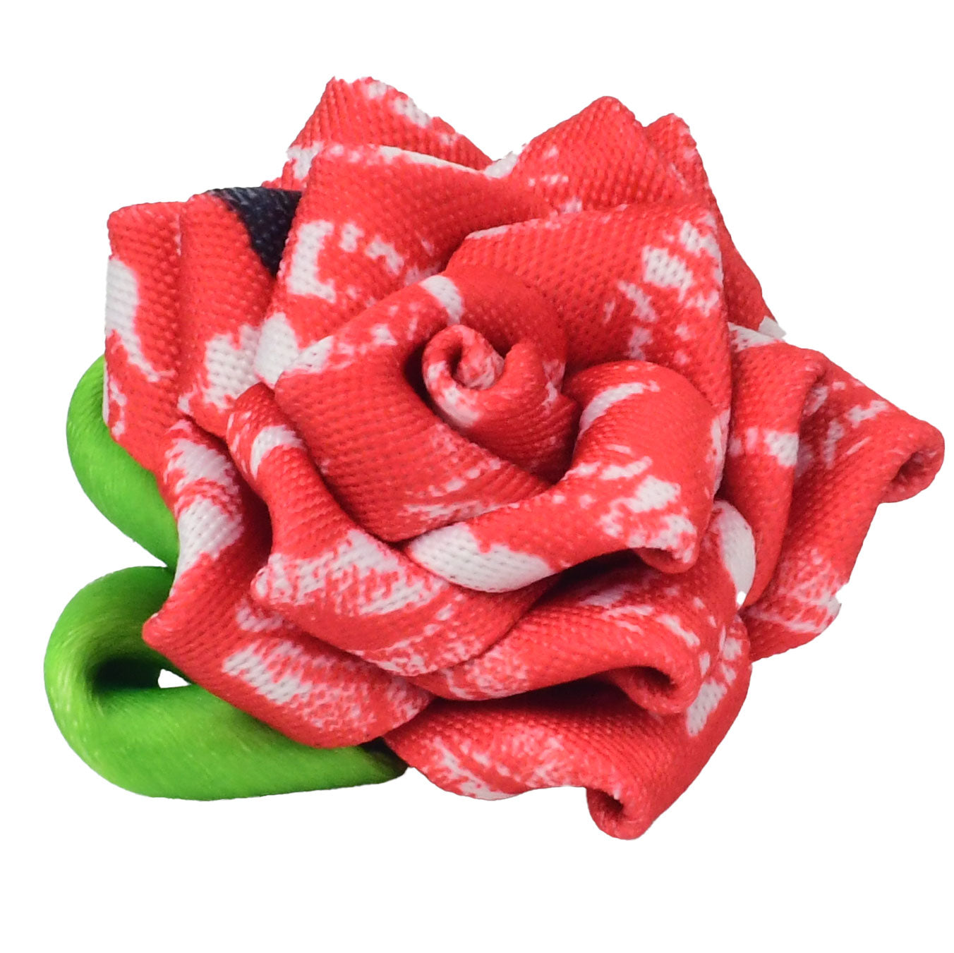 Collar Flower - Red and White Kisses 2 Hounds Design