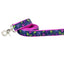 Midnight Dahlia Velvet Dog Leash 2 Hounds Design