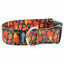 Falling Leaves Dog Collar – EarthStyle 1.5 inch 2 Hounds Design