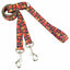 Falling Leaves Double Connection Leash – EarthStyle Standard Training Leash 2 Hounds Design