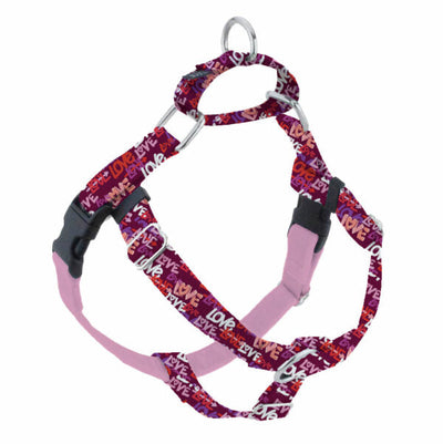 Love Graffiti Red Freedom No-Pull Dog Harness – Earthstyle 2 Hounds Design