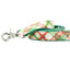 Christmas Plaid Cream Velvet Dog Leash (1″ Only) 2 Hounds Design