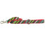Christmas Stripes Velvet Dog Leash 2 Hounds Design