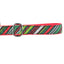 Christmas Stripes Velvet Dog Leash 2 Hounds Design