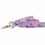 Hydrangea Velvet Dog Leash 2 Hounds Design