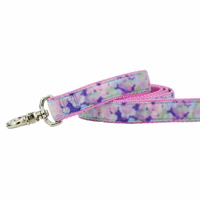 Hydrangea Velvet Dog Leash 2 Hounds Design