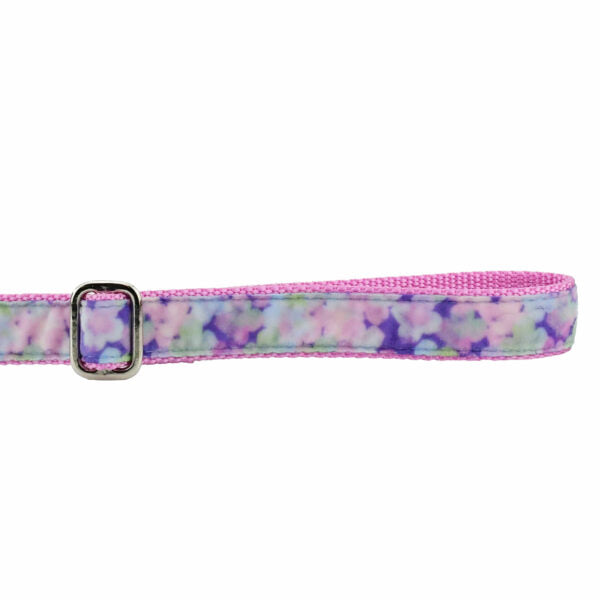 Hydrangea Velvet Dog Leash 2 Hounds Design