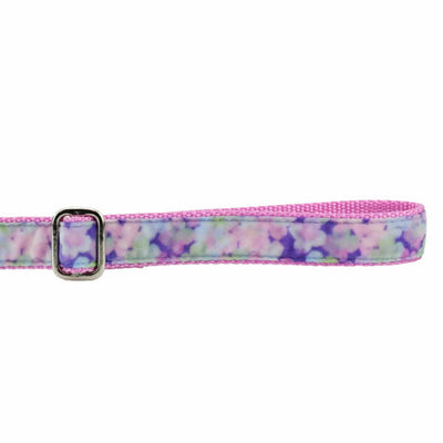Hydrangea Velvet Dog Leash 2 Hounds Design