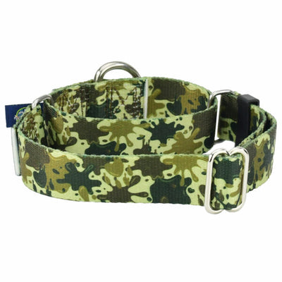 Archie Loves Mud Martingale Dog Collar – EarthStyle 1 inch 2 Hounds Design