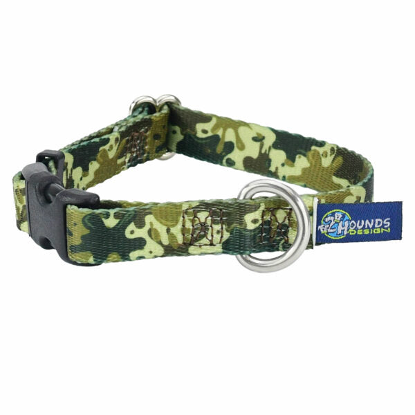 Archie Loves Mud Dog Collar – EarthStyle 5 8 inch 2 Hounds Design