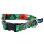 Christmas Patchwork Dog Collar – EarthStyle 5 8 inch Dog Collar 2 Hounds Design