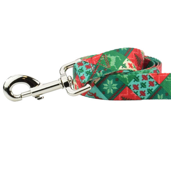 Christmas Patchwork Dog Leash – EarthStyle 2 Hounds Design
