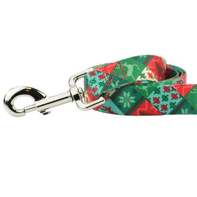 Christmas Patchwork Dog Leash – EarthStyle 2 Hounds Design