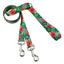 Christmas Patchwork Double Connection Leash – EarthStyle Standard Training Leash 2 Hounds Design