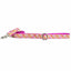 Pink Plaid Velvet Dog Leash 2 Hounds Design