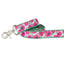 Bold Poppies Velvet Dog Leash 2 Hounds Design