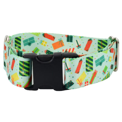 Presents Galore Dog Collar – EarthStyle 1.5 inch 2 Hounds Design