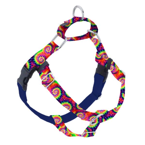 Classic Tie-Dye Freedom No-Pull Dog Harness – EarthStyle 2 Hounds Design